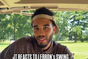 塔图姆点评詹姆斯打高尔夫：希望他继续练习 就会有进步🏌🏾