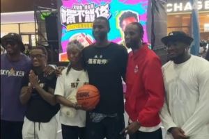 气氛热烈！维金斯在中国行郑州站活动中和球迷同场竞技&一起扣篮