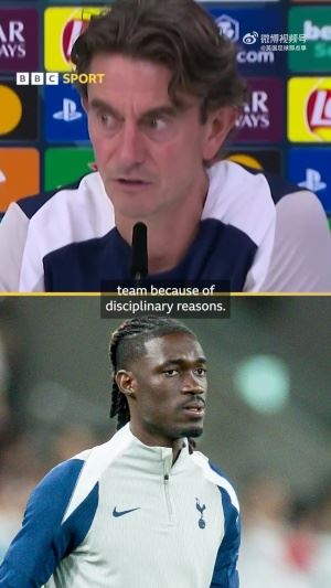 比苏马落选欧超名单，弗兰克：他多次迟到，最近这次是忍耐极限