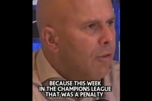 斯洛特不满判罚：伊萨克禁区倒地在欧冠就是点球，但英超标准不同