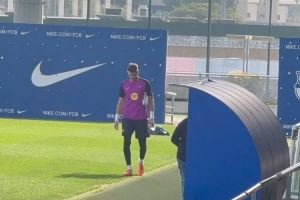 记者:霍安-加西亚重返训练场,他的康复已经进入最后阶段